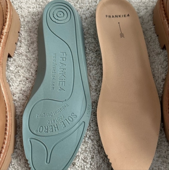 FRANKIE4 Saint Platform Loafer Biscuit Women's Tan Color Size 8.5 - Picture 12 of 12